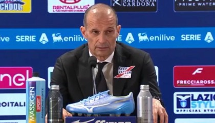 开云体育下载-阿莱格里：第四和第五的球队离我们就六七分，而联赛还有九场